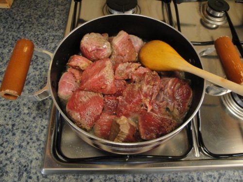 Cooking Beef